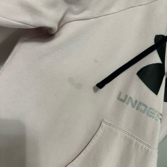 Under Armour Women's Pink Hoodie Size 2X - Picture 2 of 3